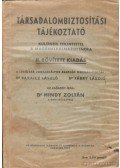 Paraicz László Dr.,Fábry László Dr.,Hindy Zoltán Dr. - Társadalombiztosítási tájékoztató