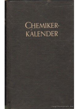 Vogel, H. U. v. Dr. - Chemikerkalender Vogel, H. U. v. Dr. - Chemikerkalender, 1956 antikvár könyv