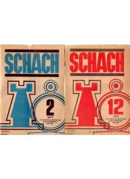 - Schach 1977. évf. (hiányos) - Schach 1977. évf. (hiányos), 1977 antikvár könyv