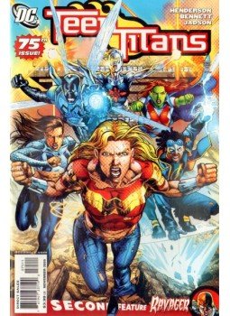 Henderson, Felicia D., Bennett, Joe - Teen Titans 75. Henderson, Felicia D., Bennett, Joe - Teen Titans 75., New York 2009 antikvár könyv