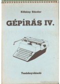 Kökény Sándor - Gépírás IV.