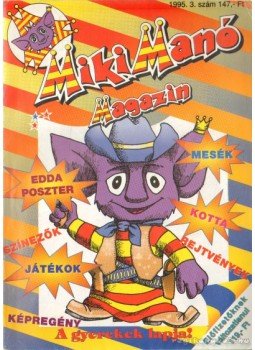 - Miki Manó Magazin 1993. 3. szám - Miki Manó Magazin 1993. 3. szám, 1995 antikvár könyv