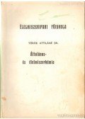 Török Attiláné dr. - Általános- és élelmiszerkémia