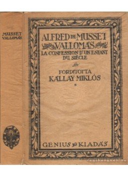 Musset, Alfred de - Vallomás Musset, Alfred de - Vallomás, 1921 antikvár könyv