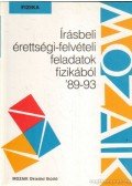 Kövesdi Katalin - Írásbeli érettségi-felvételi feladatok fizikából '89-93