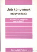 Peters, Benedikt - Jób könyvének magyarázata