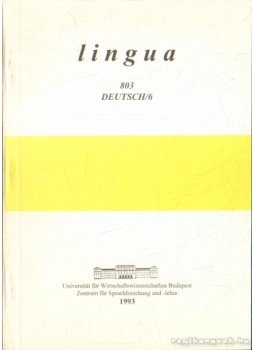 Eördögh Miklós (szerk.), Bradean-Ebinger, Nelu - Lingua 802/803 Eördögh Miklós (szerk.), Bradean-Ebinger, Nelu - Lingua 802/803, 1993 antikvár könyv