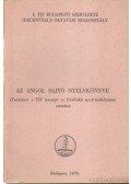 Hegedűs József - Az angol sajtó nyelvkönyve