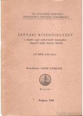 Osztié Györgyné - Szótári kísérőjegyzet a zágrábi angol audio-vizuális tananyaghoz