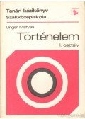 Unger Mátyás - Történelem II. osztály