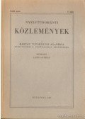 Lakó György - Nyelvtudományi közlemények 63. kötet