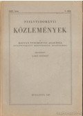 Lakó György - Nyelvtudományi közlemények 64. kötet