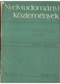 Lakó György - Nyelvtudományi közlemények 66. kötet