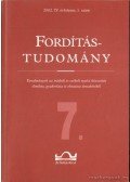 Klaudy Kinga - Fordítástudomány 2002. IV. évfolyam, 1. szám