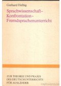 Helbig,Gerhard - Sprachwissenschaft - konfrontation - Fremdsprachenunterricht