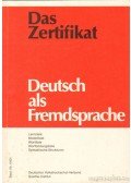  - Das Zertifikat Deutsch als Fremdsprache