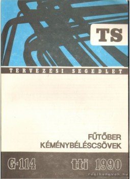 Szabó Dénes - Fűtőber kéménybéléscsövek Szabó Dénes - Fűtőber kéménybéléscsövek, Budapest 1990 antikvár könyv