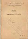 Alcser Jenő - Mezőgazdaságtan