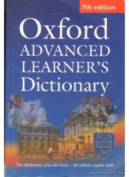 Wehmeier, Sally - Oxford Advanced Dictionary of Current English Wehmeier, Sally - Oxford Advanced Dictionary of Current English, 2005 antikvár könyv