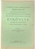 Mater Varga Editha - A soproni Szent Orsolya Rend budapesti Leányliceumának, Tanítóképző-Intézetének és Elemi Leányiskolájának évkönyve az 1938-39. tanévről