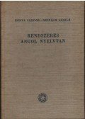 Országh László,Kónya Sándor - Rendszeres angol nyelvtan