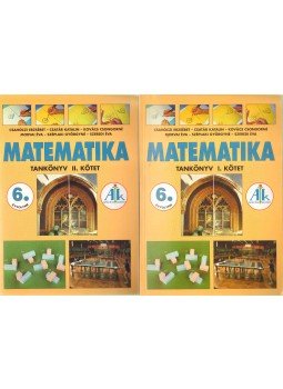Csatár Katalin, Csahóczi Erzsébet, Kovács Csongorné, Szeredi Éva, Morvai Éva, Széplaki Györgyné - Matematika 6. osztály I-II. Csatár Katalin, Csahóczi Erzsébet, Kovács Csongorné, Szeredi Éva, Morvai Éva, Széplaki Györgyné - Matematika 6. osztály I-II., Celldömölk 2006 antikvár könyv