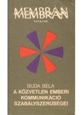 Dr. Buda Béla - A közvetlen emberi kommunikáció szabályszerűségei