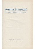 Kosztolányi Dezső - Kosztolányi Dezső összegyűjtött versei