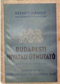Gárdonyi Jenő,Radó Richárd - Budapesti hivatali útmutató