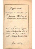 Prohászka Ottokár - Jegyzetek Méltóságos és Főtisztelendő Prohászka Ottokár dr. székesfehérvári püspök úrnak az Orsz. Kath. Nővédő Egyesületben Budapesten 1915 év márcz. 28-31-ig tartott húsvéti lelkigyakorlatairól