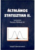 Dr. Korpás Attiláné - Általános statisztika II.