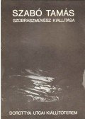 Szőnyei György kat. terv - Szabó Tamás szobrászművész kiállítása