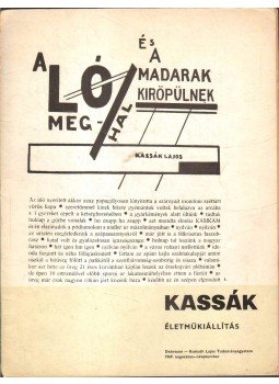 Perneczky Géza - Kassák életműkiállítás Perneczky Géza - Kassák életműkiállítás, 1969 antikvár könyv
