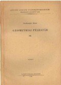 Strohmajer János - Geometriai példatár III.