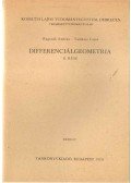 Rapcsák András,Tamássy Lajos - Differenciálgeometria II. rész