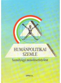 Több szerző - Humánpolitikai szemle 1994/11. Több szerző - Humánpolitikai szemle 1994/11., 1994 antikvár könyv