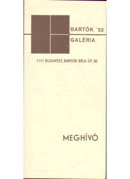 - Öt bécsi művész kiállíása,  1980 antikvár könyv