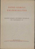 Csóka Lajos - Patkó Károly emlékkiállítás