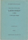 Komor Ilona,B. Révész Mária - Latin nyelv I. rész