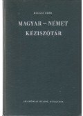 Halász Előd - Magyar-német kéziszótár