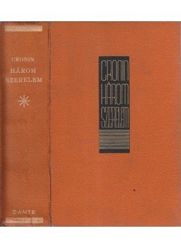 A. J. Cronin - Három szerelem A. J. Cronin - Három szerelem, Budapest 0 antikvár könyv