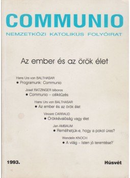 Több szerző - Communio 1993 Húsvét Több szerző - Communio 1993 Húsvét, Budapest 1993 antikvár könyv