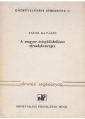 Tausz Katalin - A magyar településhálózat társadalomrajza