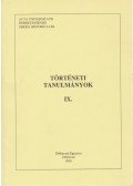 Takács Péter - Történeti tanulmányok IX.