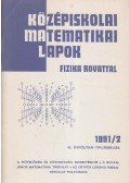 Hermann Péter,Lugosi Erzsébet (szerkesztő),Gajzágó Éva - Középiskolai matematikai lapok 1991/2. február