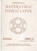 Hermann Péter,Lugosi Erzsébet (szerkesztő),Gnädig Erzsébet - Középiskolai matematikai és fizikai lapok 1992/1