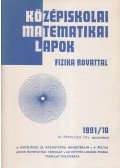 Hermann Péter,Lugosi Erzsébet (szerkesztő),Gnädig Péter - Középiskolai matematikai lapok 1991/10. december