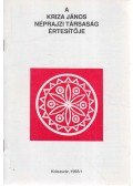 Pozsony Ferenc,Zakariás Erzsébet - A Kriza János Néprajzi Társaság Értesítője 1993/1