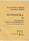Varga Ferenc,Gyetván Ferenc - Matematika II.