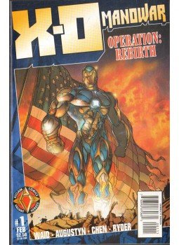 Waid, Mark, Augustyn, Brian - X-O Manowar Vol. 2. No. 1. Waid, Mark, Augustyn, Brian - X-O Manowar Vol. 2. No. 1., 1996 antikvár könyv